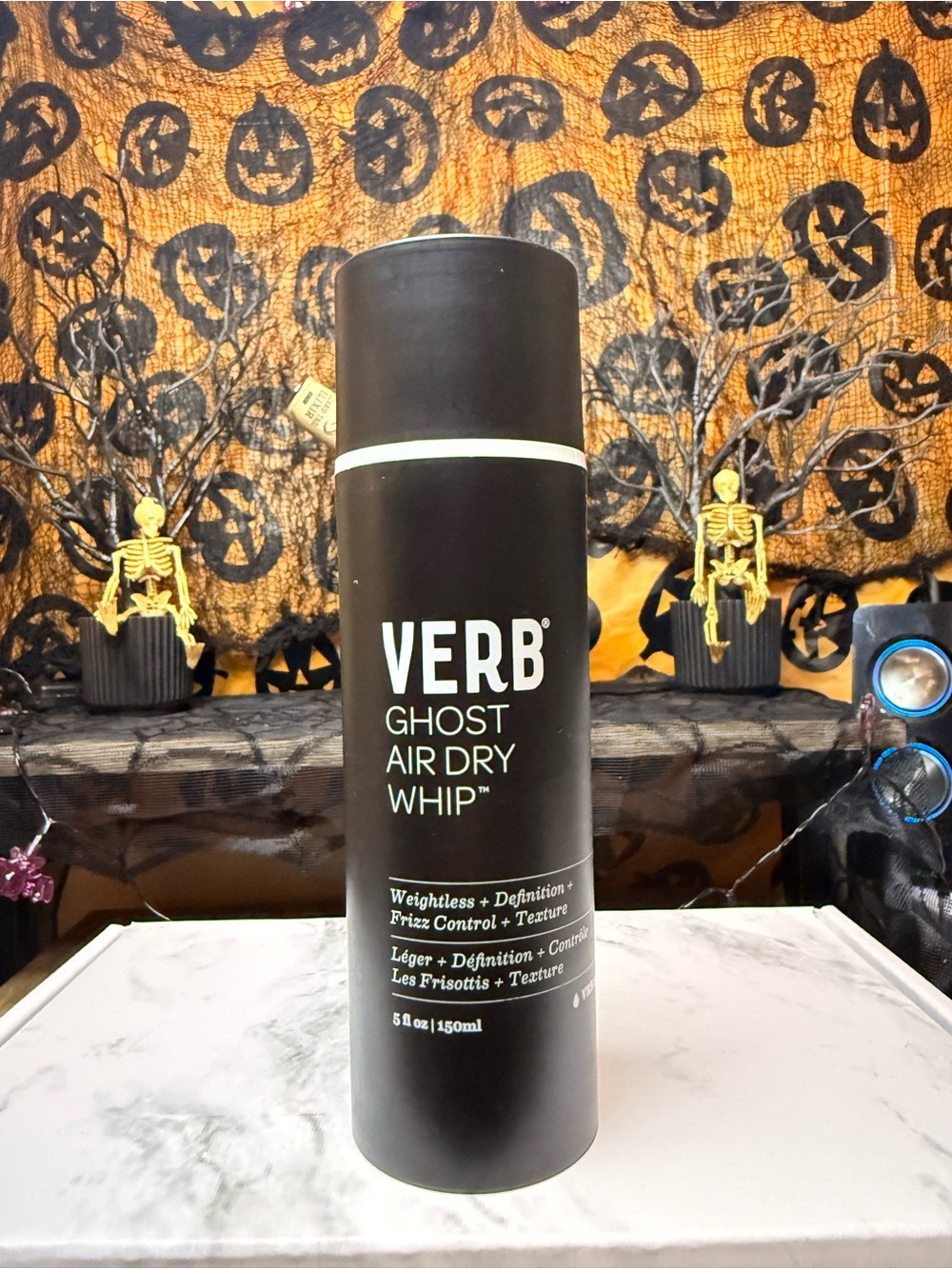 VERB Ghost Air Dry Whip – Lightweight Styling Cream (black)